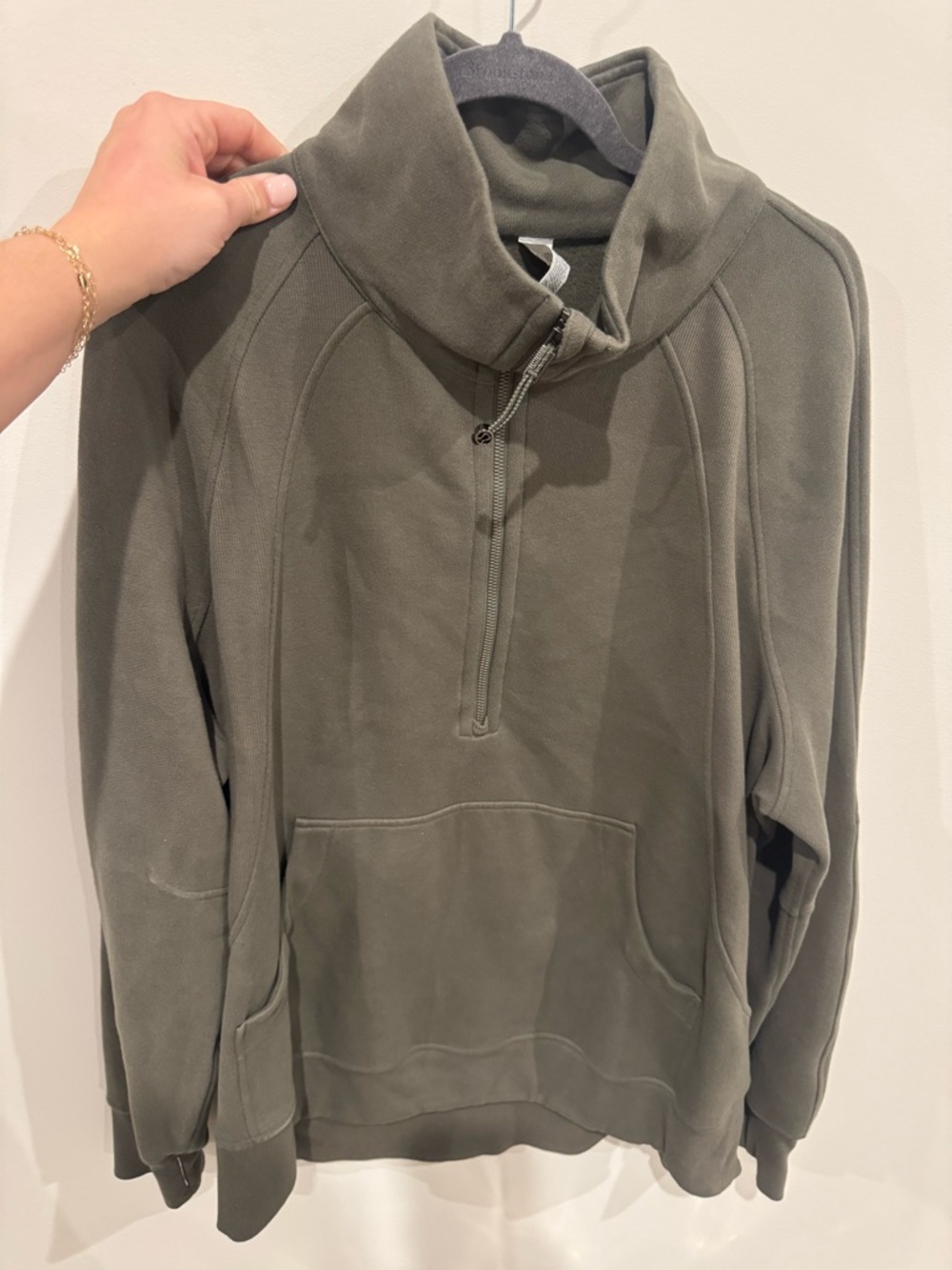 Lululemon Scuba Oversized Funnel-Neck Half Zip *Long